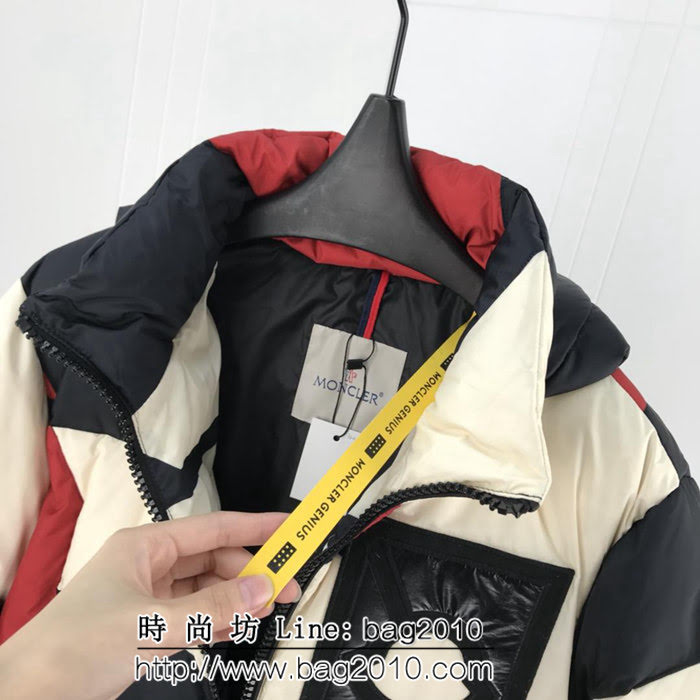 MONCLER蒙口 x Craig Green Jacket限量 經典的立領 撞色拼接 聯名羽絨服 情侶款 ydi2038